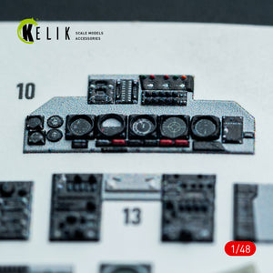 KELIK K48147 F-41/S - interior 30 decals for Hasegawa kit 1/48 – Bild 3