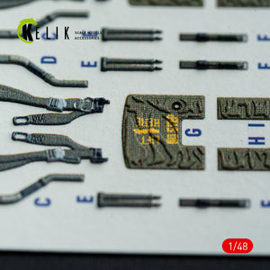 KELIK K48148 F-4E - interior 3D decals for Hasegawa kit 1/48 – Bild 3