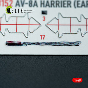 KELIK K48152 AV-8A HARRIER (Early) -interior 3D decals for Kinetic kit 1/48 – Bild 4