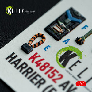 KELIK K48152 AV-8A HARRIER (Early) -interior 3D decals for Kinetic kit 1/48 – Bild 8