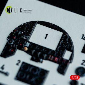 KELIK K48162 Hampden B.Mk.1 - interior 3D decals for ICM kit 1/48 – immagine 4
