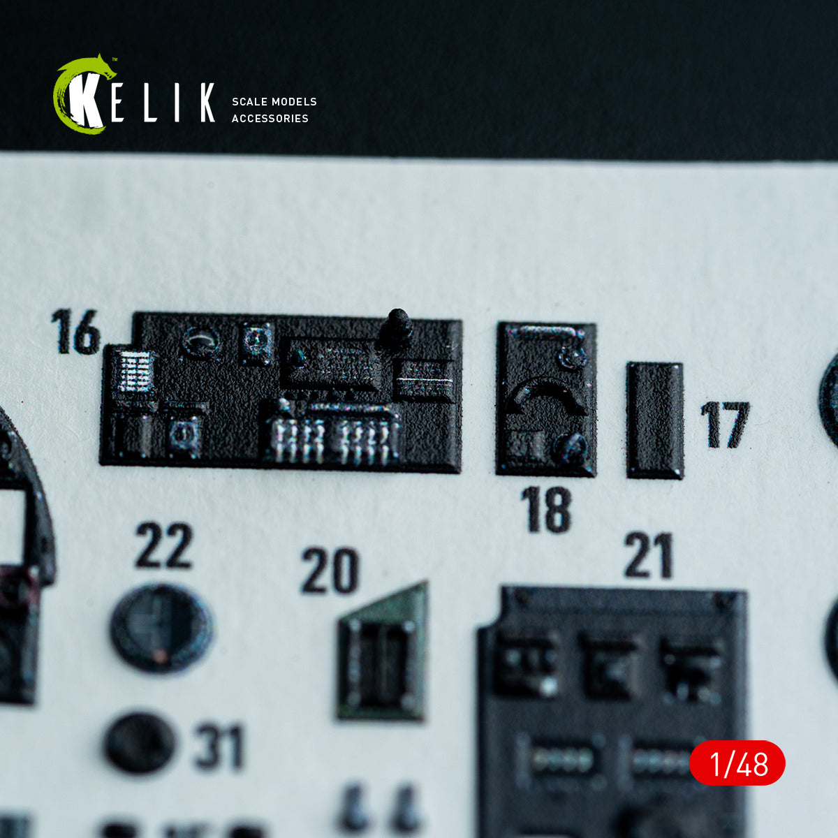 KELIK K48162 Hampden B.Mk.1 - interior 3D decals for ICM kit 1/48 – immagine 5