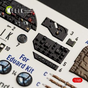 KELIK K48165 Westland Lysander Mk.III - interior 3D decals for Eduard kit 1/48 – image 4