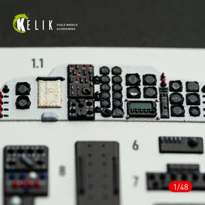 KELIK K48172 H-34A/UH-34D - interior 3D decals for Italeri kit 1/48 – image 4