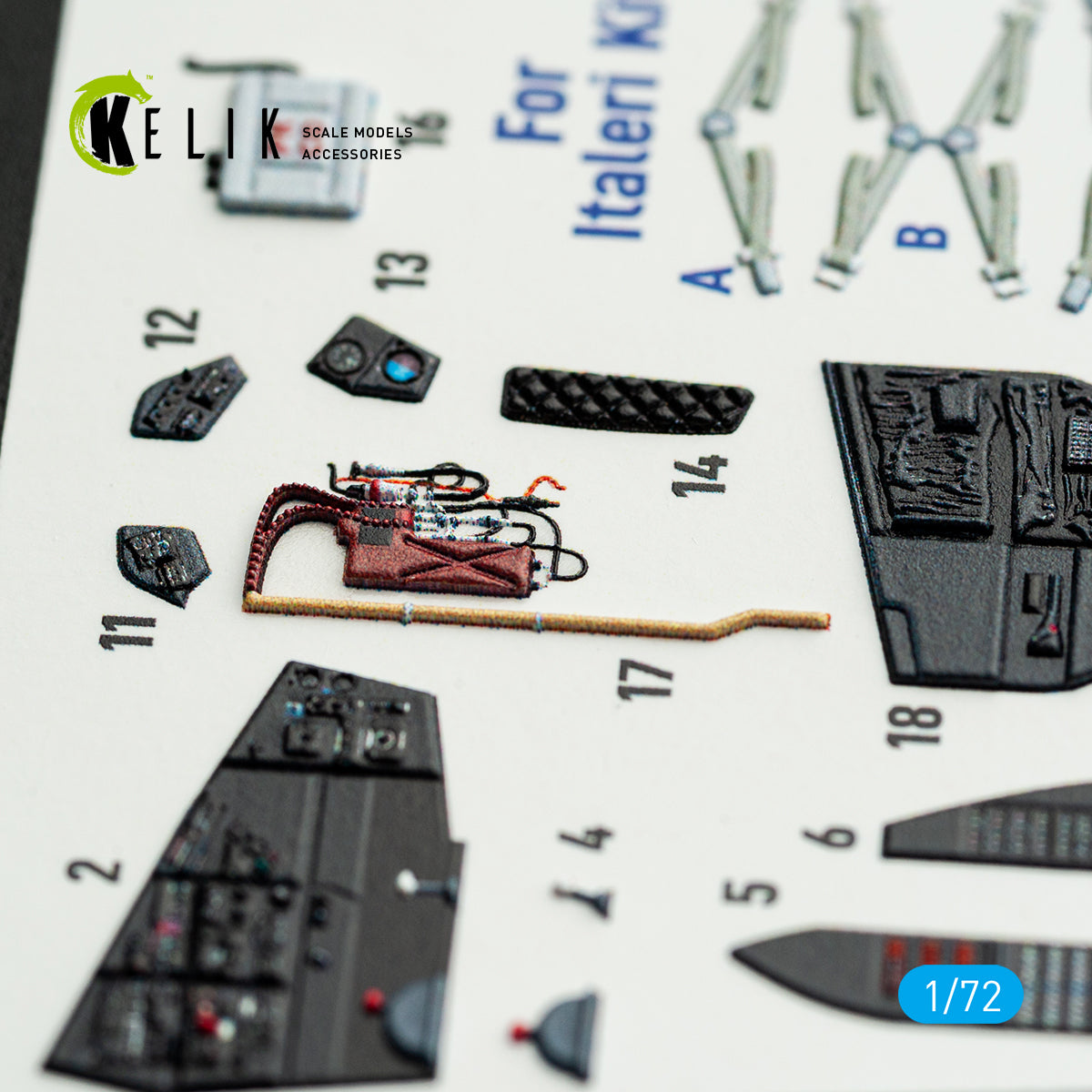 KELIK K72238 Mi-35/24 - interior 30 decals for Italeri kit 1/72 – zdjęcie 3
