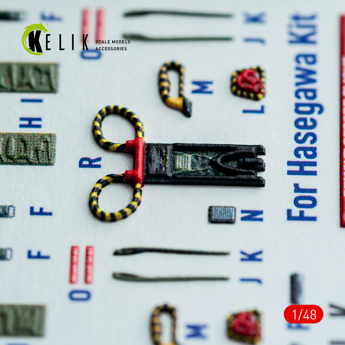 KELIK K48147 F-41/S - interior 30 decals for Hasegawa kit 1/48 – Bild 7