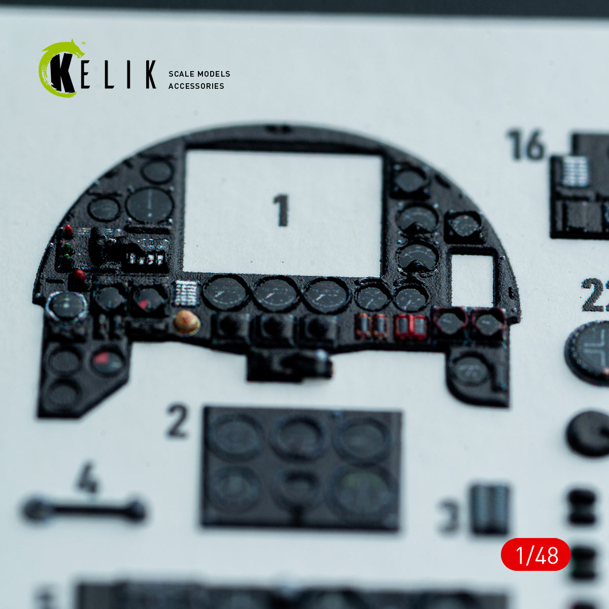 KELIK K48162 Hampden B.Mk.1 - interior 3D decals for ICM kit 1/48 – immagine 6