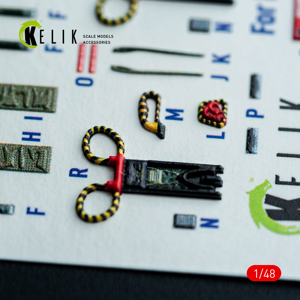 KELIK K48147 F-41/S - interior 30 decals for Hasegawa kit 1/48 – Bild 8