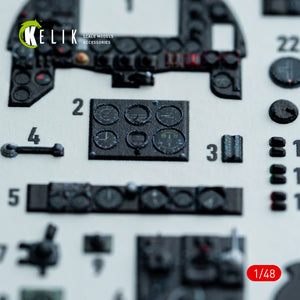 KELIK K48162 Hampden B.Mk.1 - interior 3D decals for ICM kit 1/48 – immagine 7