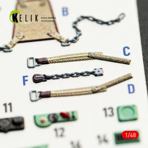 KELIK K48163 MC.200 - interior 3D decals for Italeri kit 1/48 – Bild 6
