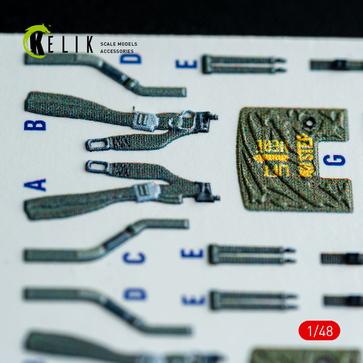 KELIK K48147 F-41/S - interior 30 decals for Hasegawa kit 1/48 – Bild 9