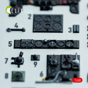 KELIK K48162 Hampden B.Mk.1 - interior 3D decals for ICM kit 1/48 – immagine 8