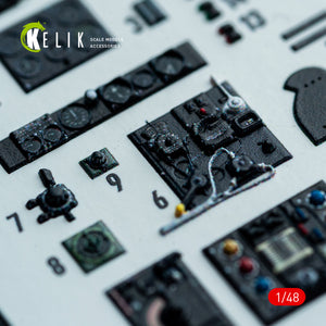 KELIK K48162 Hampden B.Mk.1 - interior 3D decals for ICM kit 1/48 – immagine 9