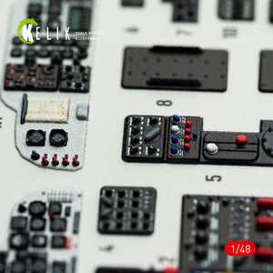 KELIK K48172 H-34A/UH-34D - interior 3D decals for Italeri kit 1/48 – image 8