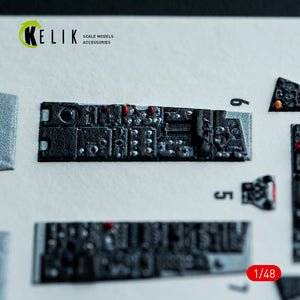 KELIK K48147 F-41/S - interior 30 decals for Hasegawa kit 1/48 – Bild 13