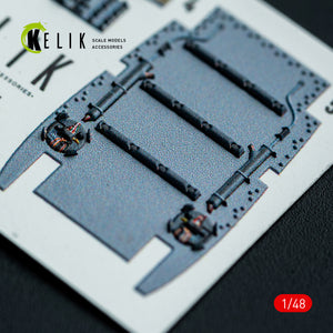 KELIK K48151 HARRIER GR3 - interior 3D decals for Kinetic kit 1/48 – Bild 10