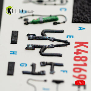 KELIK K48169 F-16I SUFA - interior 30 decals for GWH kit 1/48 – immagine 16