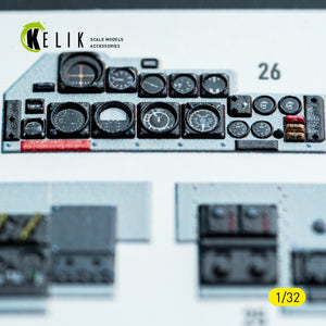 KELIK K32048 F-4C - interior 3D decals for Tamiya kit 1/32 – imagen 3