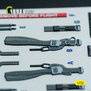 KELIK K32049 F-4D - interior 3D decals for Tamiya kit 1/32 – imagen 3