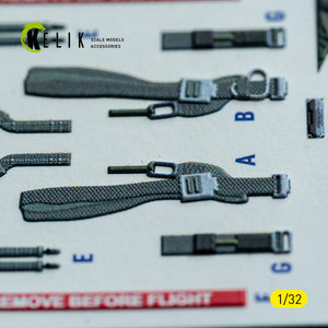 KELIK K32049 F-4D - interior 3D decals for Tamiya kit 1/32 – imagen 5