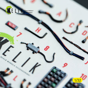 KELIK K32052 F-15C MSIP II - interior 3D decals for Tamiya kit 1/32 – imagen 6