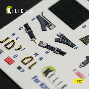 KELIK K32059 F-5F - interior 3D decals for Kitty Hawk/Zimi models kit 1/32 – imagen 11