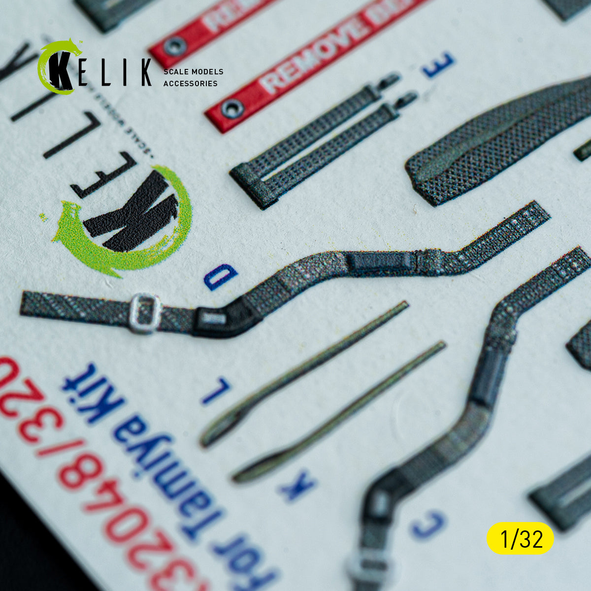 KELIK K32049 F-4D - interior 3D decals for Tamiya kit 1/32 – imagen 11