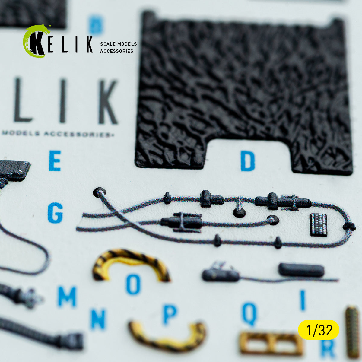 KELIK K32051 F-15C (early) - interior 30 decals for Tamiya kit 1/32 – imagen 7
