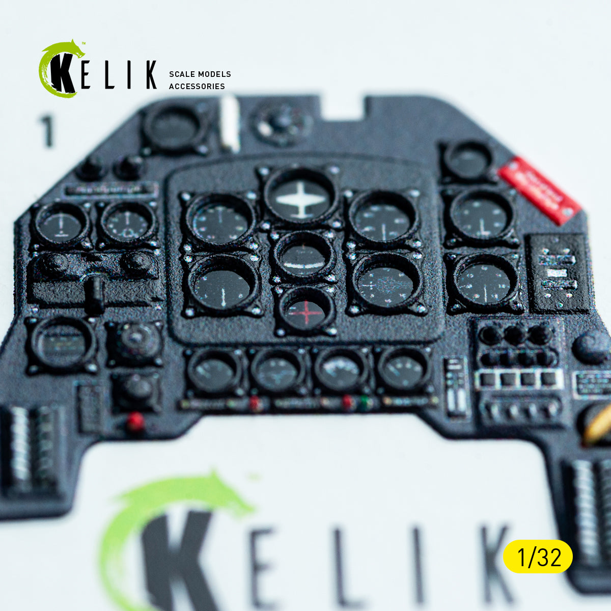 KELIK K32050 Ju-870 - interior 3D decals for Hasegawa kit 1/32 – imagen 3