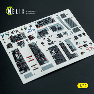 KELIK K32049 F-4D - interior 3D decals for Tamiya kit 1/32 – imagen 13