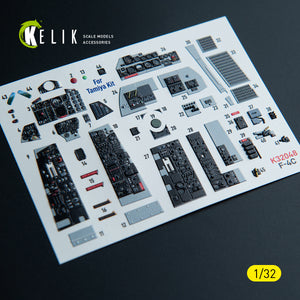 KELIK K32048 F-4C - interior 3D decals for Tamiya kit 1/32 – imagen 9