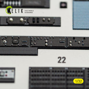 KELIK K32055 OV-10D Bronco - interior 3D decals for Kitty Hawk/Zimi models kit 1/32 – imagen 7