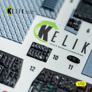 KELIK K32052 F-15C MSIP II - interior 3D decals for Tamiya kit 1/32 – imagen 13