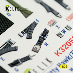 KELIK K32058 RF-5E - interior 3D decals for Kitty Hawk/Zimi models kit 1/32 – imagen 7
