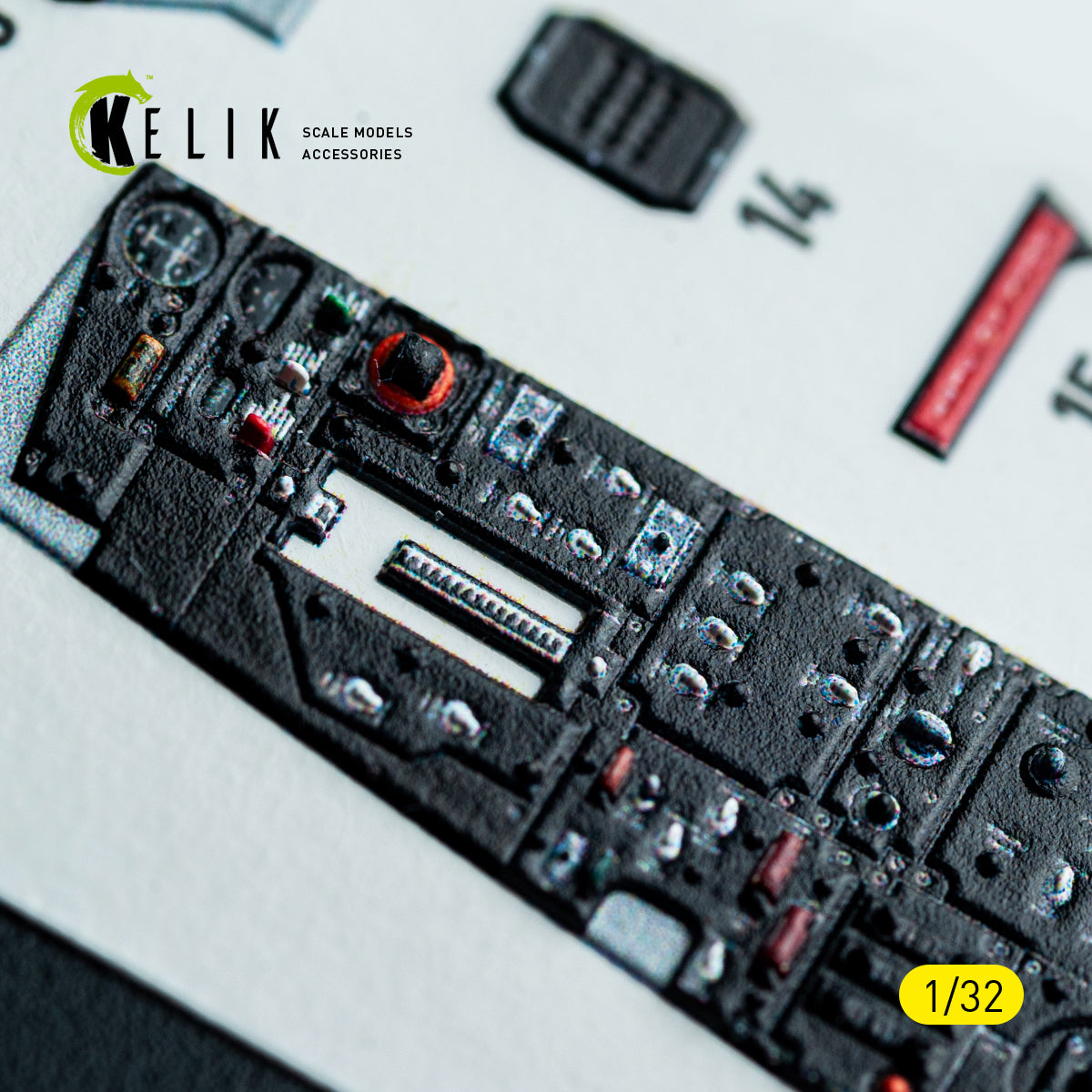 KELIK K32048 F-4C - interior 3D decals for Tamiya kit 1/32 – imagen 14