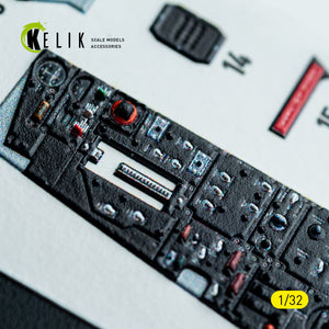 KELIK K32048 F-4C - interior 3D decals for Tamiya kit 1/32 – imagen 14