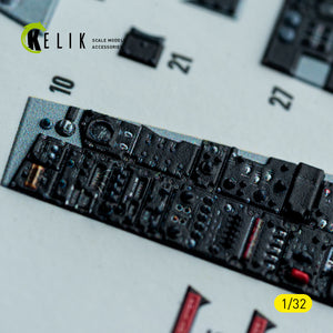 KELIK K32049 F-4D - interior 3D decals for Tamiya kit 1/32 – imagen 6