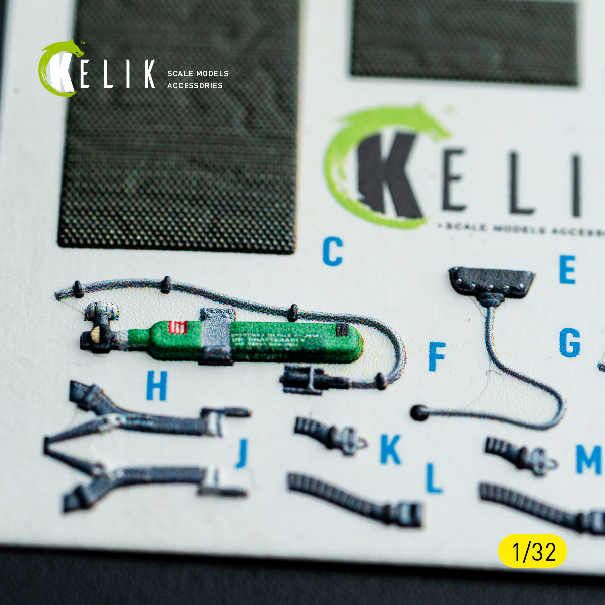 KELIK K32052 F-15C MSIP II - interior 3D decals for Tamiya kit 1/32 – imagen 17