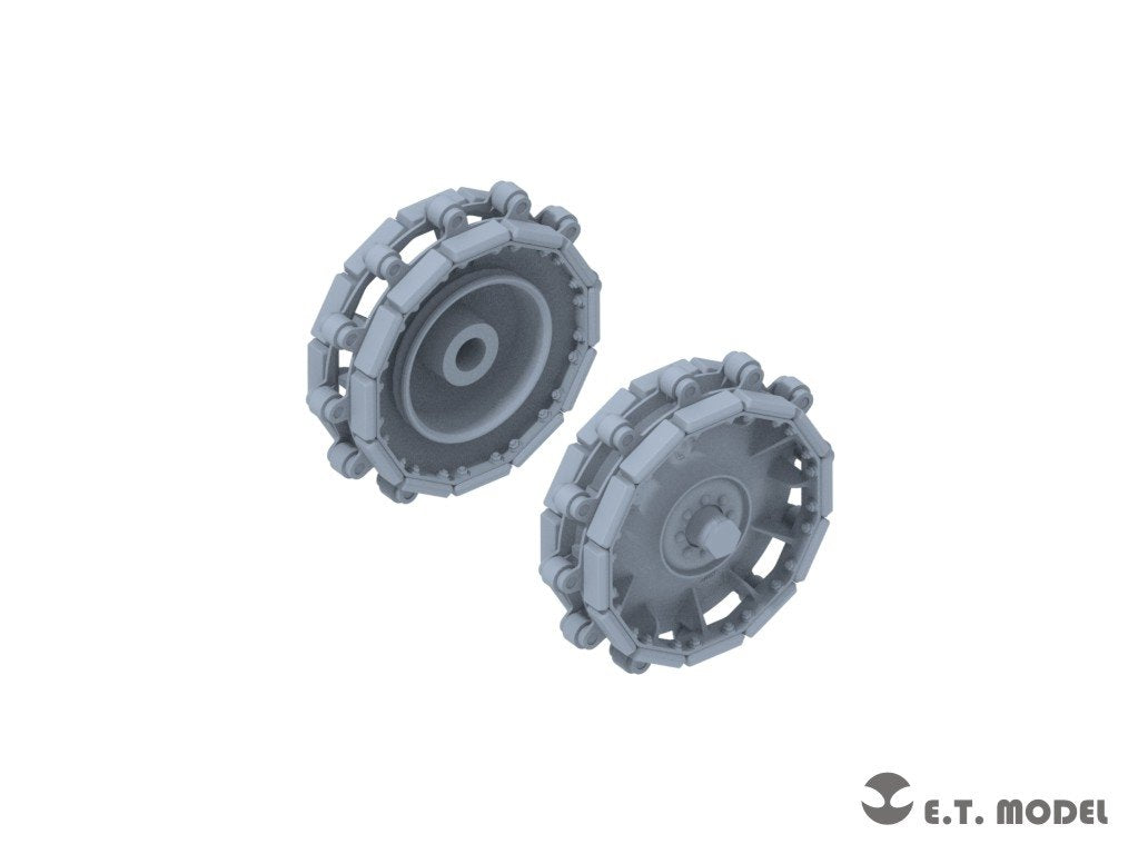 E.T. Model P35-066 WWII German Sd.kfz.250/Sd.kfz.10 Sprockets &amp;amp; Track links ( 3D Printed ) 1/35 – Bild 2