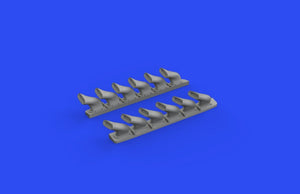 Eduard 648669 Spitfire Mk. V six-stacks exhausts fishtail EDUARD 1/48 – imagen 2