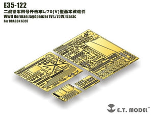 ET Model E35-122 WWII German Jagdpanzer IV L/70(V) Basic (For DRAGON Smart Kit) (1/35)