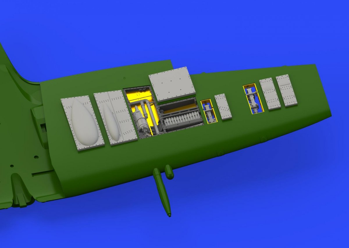 Eduard 672150 Spitfire Mk. IXc gun bays EDUARD 1/72 – imagen 2