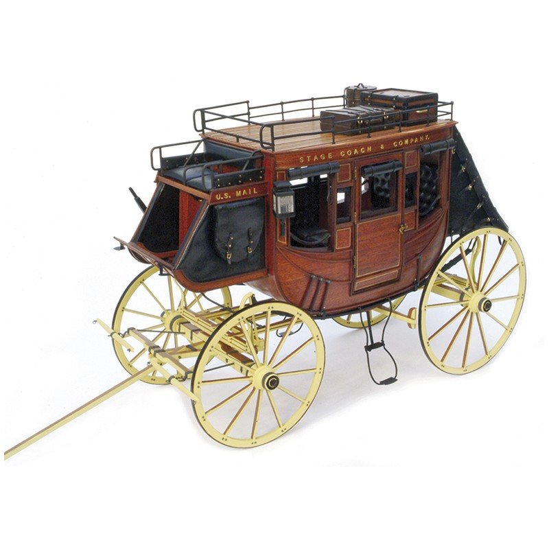 Artesania Latina 20340 Dyliżans Stage Coach 1848 1/10 – imagen 4