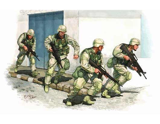 Trumpeter 00418 US Army in Iraq 2005 1/35