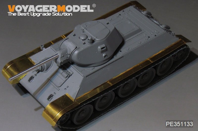 Voyager Model PE351133 WWII Russian T-34/76 No.112 Factory Production Fenders（For Border BT-009）1/35 – image 2
