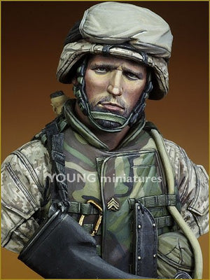 Young Miniatures YM1816 USMC Fallujah Iraq 2004 1/10 – zdjęcie 9