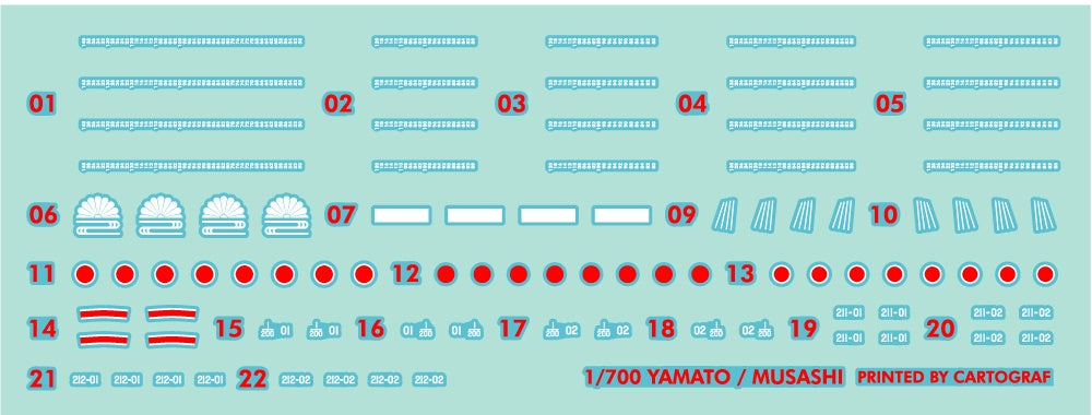 Pontos 70003R1 IJN Battleship Yamato 1941 1/700 – zdjęcie 2
