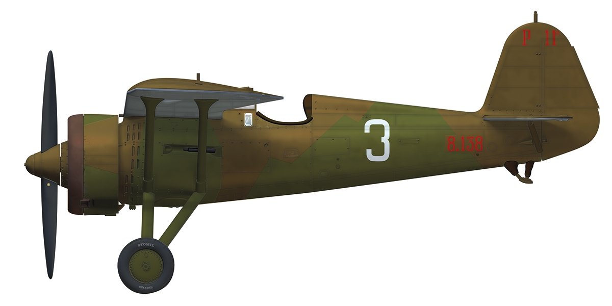 Arma Hobby 40001 PZL P.11c Expert Set 1/48 – zdjęcie 7