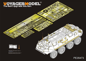 Maquette Voyager PE35473 BTR-60P APC russe moderne pour TRUMPETER 01542 1/35