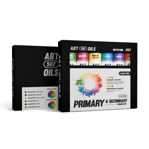 502 Abteilung ABT309 PRIMARY &amp;amp; SECONDARY COLORS SET 6x20ml – imagen 2
